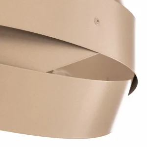 Outlet Euluna plafonnier Tornado, beige, Ø 50 cm