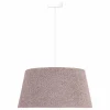 Hot Euluna Suspension Boucle, textile cappuccino, Ø 50 cm, 1 lampe