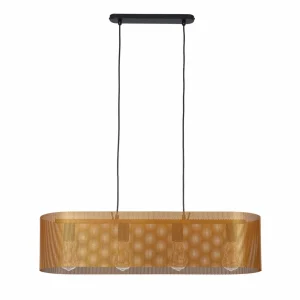 Online Euluna suspension Zofia, doré, longueur 82 cm