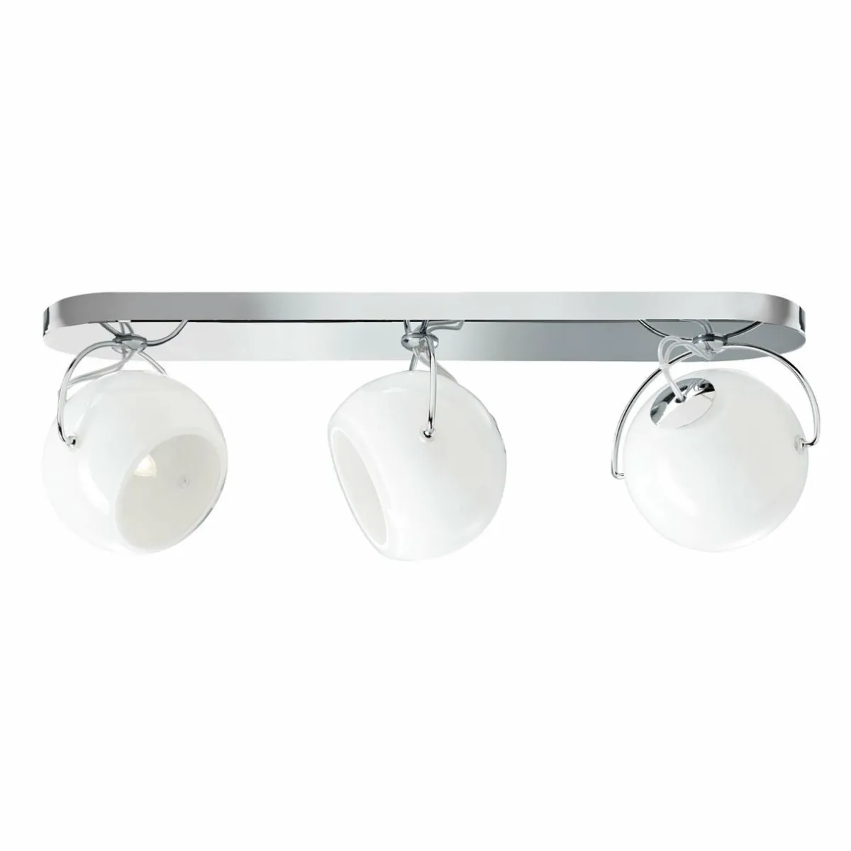 fabbian_beluga_white_plafonnier_direct___lampes_0.webp Best Sale Fabbian Beluga White plafonnier direct à 3 lampes