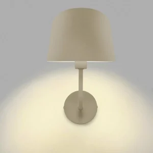 Outlet Forlight applique murale Fres, beige, acier, largeur 18,5 cm