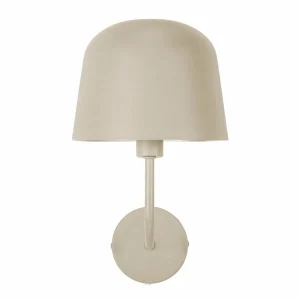 Outlet Forlight applique murale Fres, beige, acier, largeur 18,5 cm