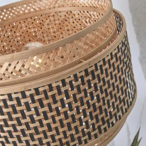 New Good & Mojo Bhutan lampe sur pied tablette naturel