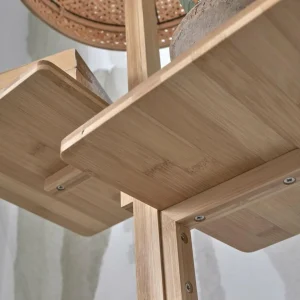 New Good & Mojo Bhutan lampe sur pied tablette naturel