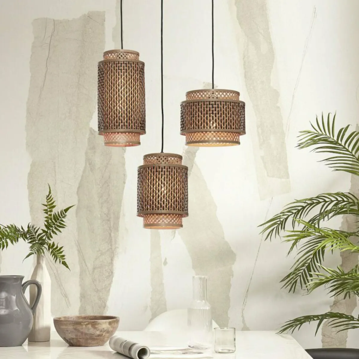 good__mojo_bhutan_suspension_en_bambou__x__cm_6.webp New Good & Mojo Bhutan Suspension en bambou, 18 x 35 cm