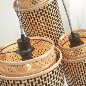 Best Sale Good & Mojo Bhutan suspension faisceau, à 3 lampes