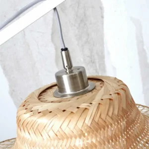 Sale Good & Mojo Ibiza lampadaire 65 cm blanc/naturel