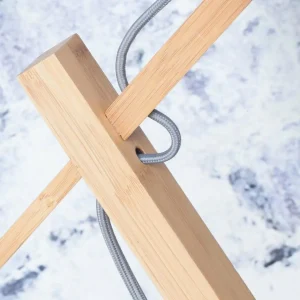 Store Good & Mojo Ibiza lampadaire 65 cm naturel/naturel