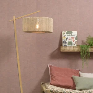 Shop Good & Mojo Iguazu lampadaire arqué naturel 50 cm