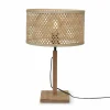 Store Good & Mojo Java lampe table pied naturel