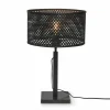 Store Good & Mojo Java lampe table pied noir