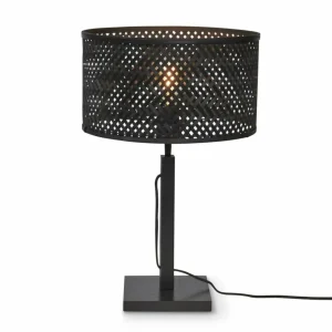 Store Good & Mojo Java lampe table pied noir