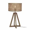 Shop Good & Mojo Java lampe table pyramide naturel