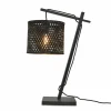 Hot Good & Mojo Java lampe table 18x15 cm noir