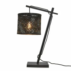 Hot Good & Mojo Java lampe table 18x15 cm noir