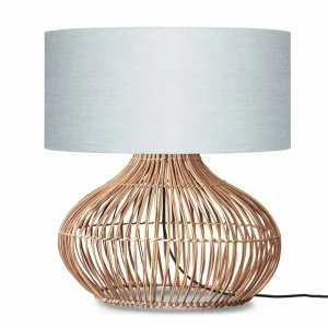 Cheap Good & Mojo Kalahari lampe de table 47cm gris clair