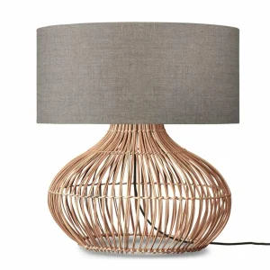 Clearance Good & Mojo Kalahari Lampe de table 47cm lin foncé