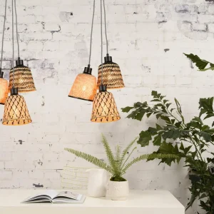 Shop Good & Mojo Kalimantan suspension, trois lampes
