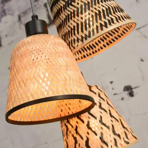 Shop Good & Mojo Kalimantan suspension, trois lampes