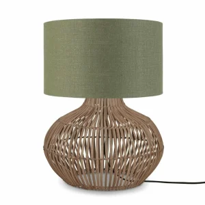 Outlet Good & Mojo Lampe de table Kalahari 32cm vert