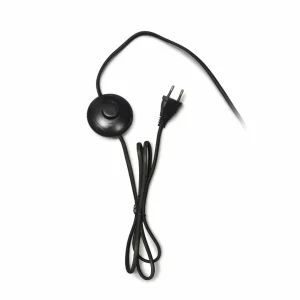 Cheap Good & Mojo Lampe sur pied Andes, noir/noir