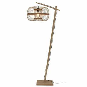 Cheap Good & Mojo Lampe sur pied Hokkaido, 150 cm, naturel