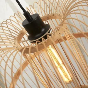 Cheap Good & Mojo Lampe sur pied Hokkaido, 150 cm, naturel