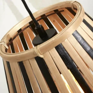 Outlet Good & Mojo Merapi lampe sur pied, naturelle/noire
