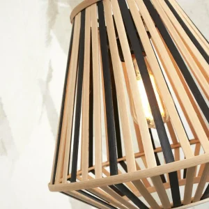 Outlet Good & Mojo Merapi lampe sur pied, naturelle/noire