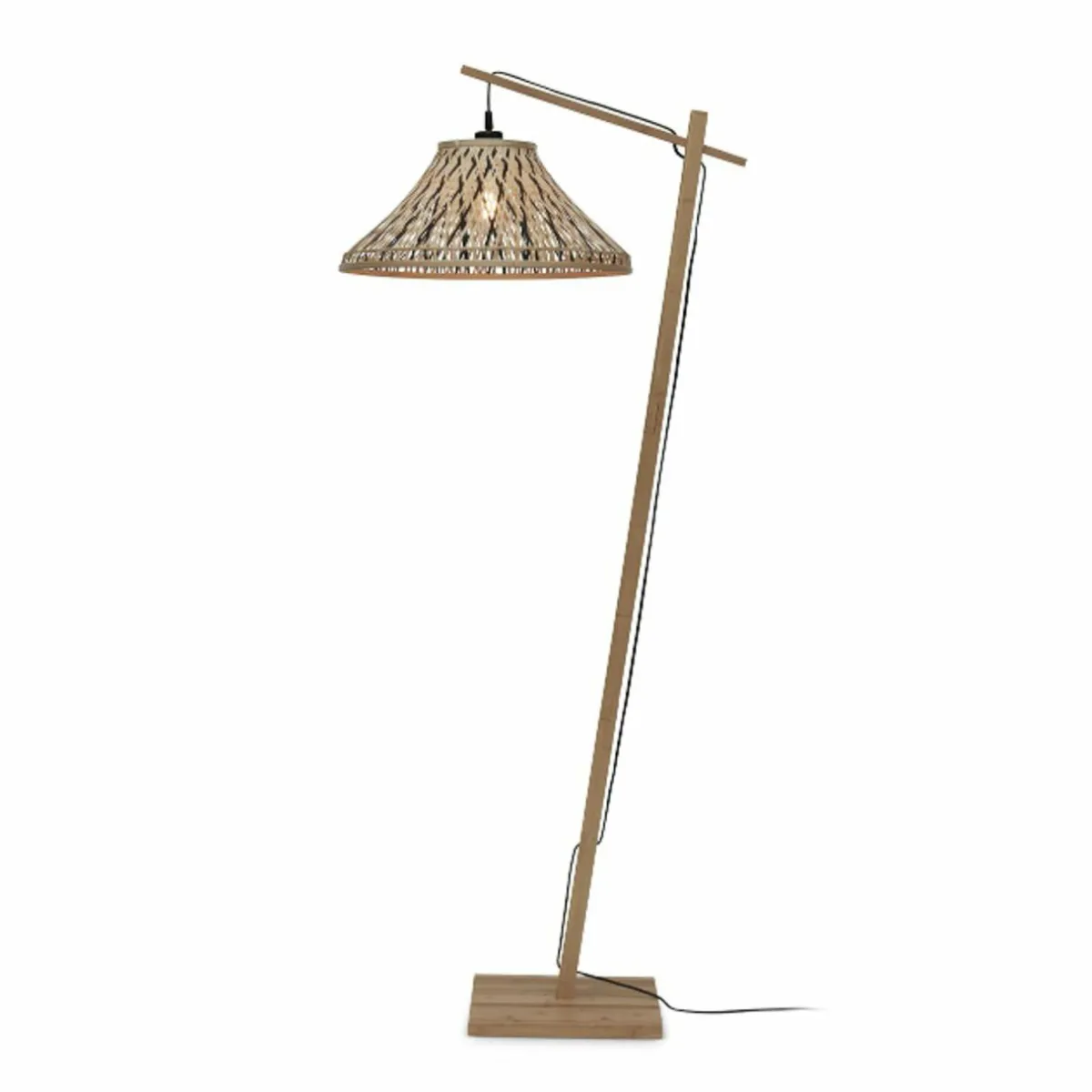 good__mojo_tahiti_lampadaire_naturelnoir_0.webp Online Good & Mojo Tahiti lampadaire, naturel/noir