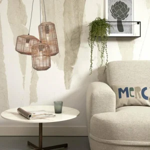 Cheap Good & Mojo Tanami suspension à 3 lampes naturelle
