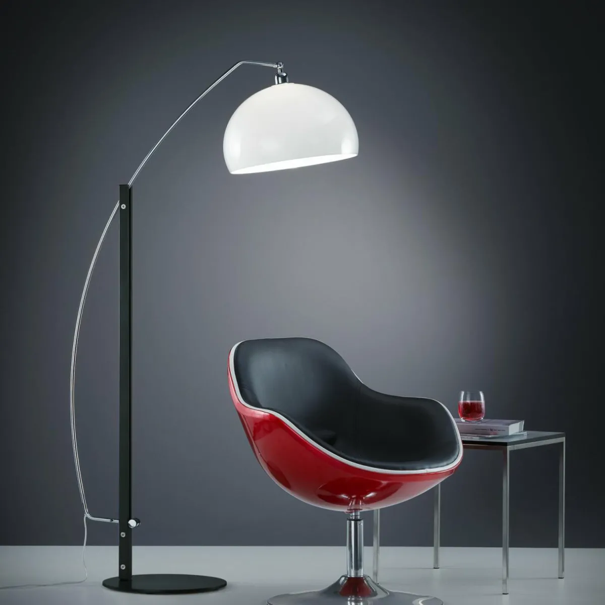 helestra_doro_lampadaire_noir_rglable_en_hauteur_1.webp Discount Helestra Doro lampadaire noir réglable en hauteur