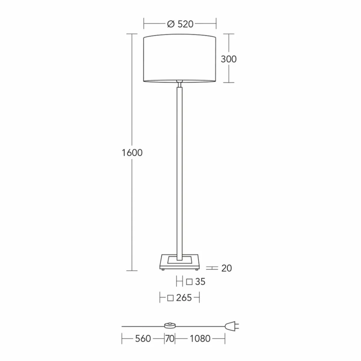 herzblut_lampe_sur_pied_titos_bois_blanc_hauteur__cm_e_1.webp New HerzBlut Lampe sur pied Titos, bois, blanc, hauteur 160 cm, E27