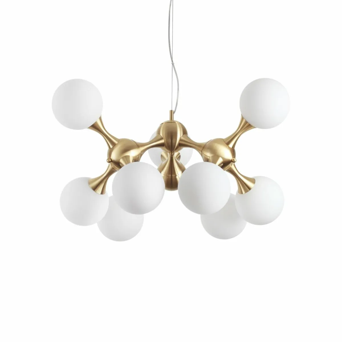 ideal_lux_nodi_suspension___lampes_laitonblanc_0.webp Best Ideallux Ideal Lux Nodi suspension à 9 lampes laiton/blanc
