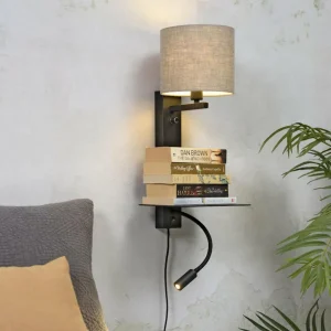Fashion It's about RoMi Florence liseuse à 2 lampes dark lin