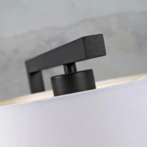 Shop It's about RoMi Lampadaire Boston, Ø 25 cm, noir/clair