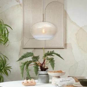 Best Sale It's about RoMi Suspension Bologna, blanc laiteux, à 1 lampe
