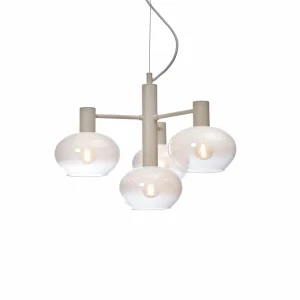 Cheap It's about RoMi Suspension Bologna, blanc laiteux, 4 lampes