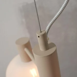 Cheap It's about RoMi Suspension Bologna, blanc laiteux, 4 lampes