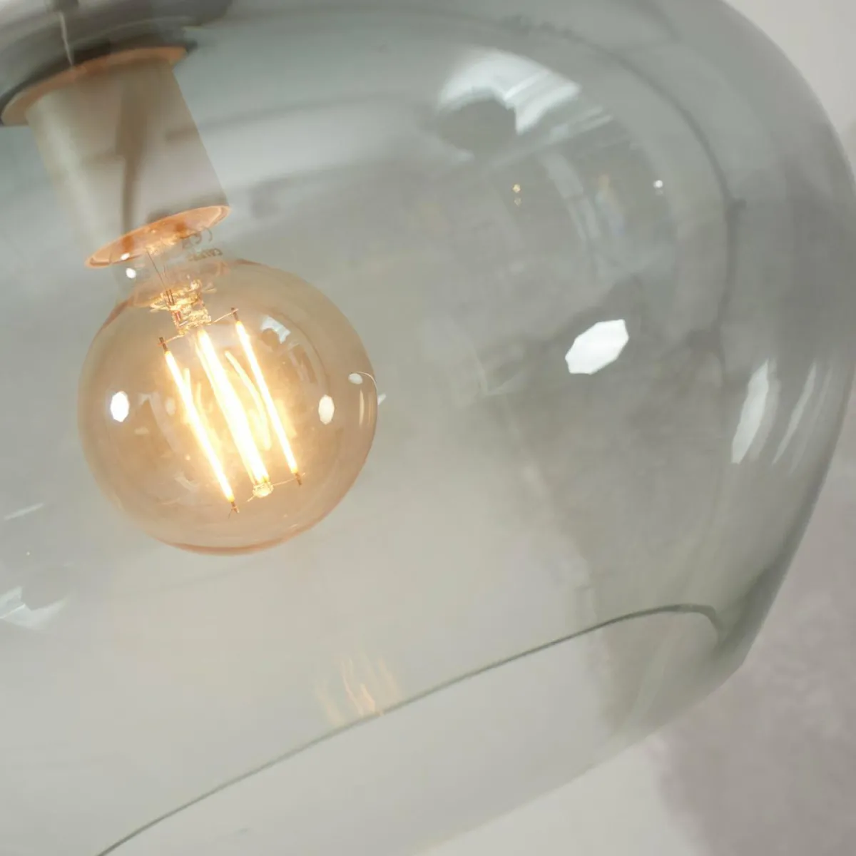 its_about_romi_suspension_bologna_gris_clair___lampe_2.webp Store It's about RoMi Suspension Bologna, gris clair, à 1 lampe