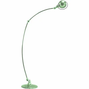 Shop Jieldé Loft C1260 lampadaire arqué, vert menthe