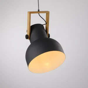 Outlet JUST LIGHT. Suspension Cup 2.0, Ø30cm, à 1 lampe, noir