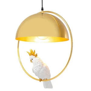 Fashion KARE Cockatoo Suspension avec modèle cacatoès