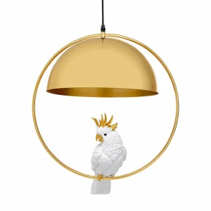 Fashion KARE Cockatoo Suspension avec modèle cacatoès