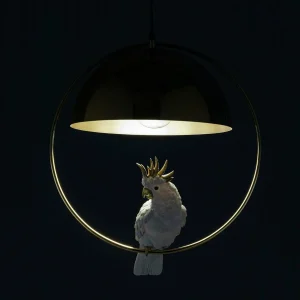 Fashion KARE Cockatoo Suspension avec modèle cacatoès