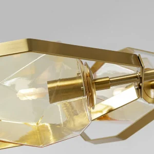New KARE Diamond Fever Ufo suspension 9 lampes laiton