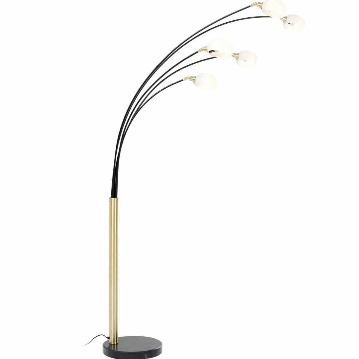 kare_five_fingers_duo_lampadaire_noirblancor_1.webp Sale KARE Five Fingers Duo Lampadaire noir/blanc/or