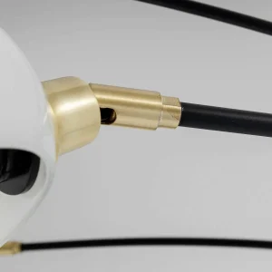 Sale KARE Five Fingers Duo Lampadaire noir/blanc/or