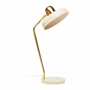 New KARE Lampe à poser Demi, beige, acier émaillé, hauteur 56 cm