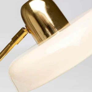 New KARE Lampe à poser Demi, beige, acier émaillé, hauteur 56 cm